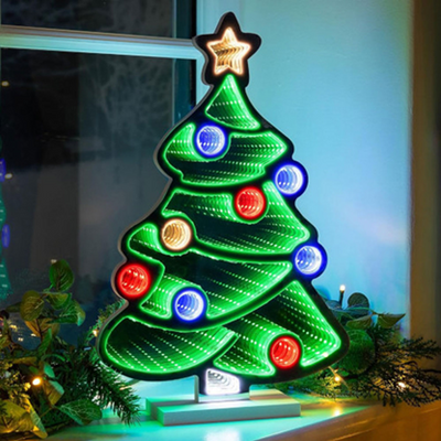 Premier - Christmas Tree Infinity Mirror
