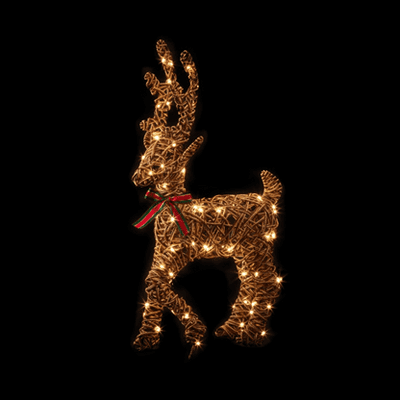 Premier - Outdoor Walking Reindeer - 80 Warm White LEDs