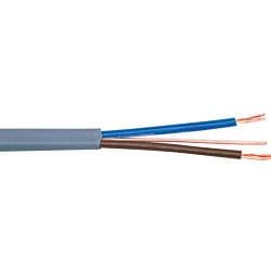 PX Basec 2 Core Grey Cable - 100m x 1mm