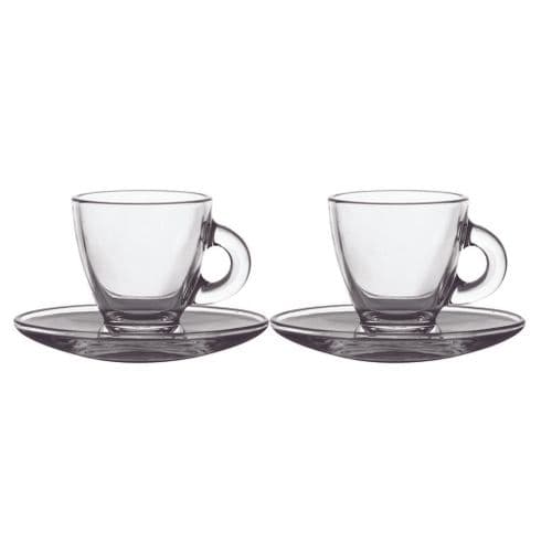 Rayware Entertain Espresso Cup & Saucer - Set Of 2