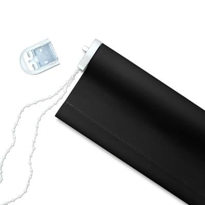 RENAISSANCE Blackout Roller Blind Black - 90cm