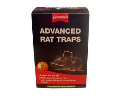 Rentokil Advanced Rat Trap - Twin Pack
