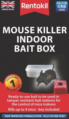 Rentokil Mouse Killer Bait Box