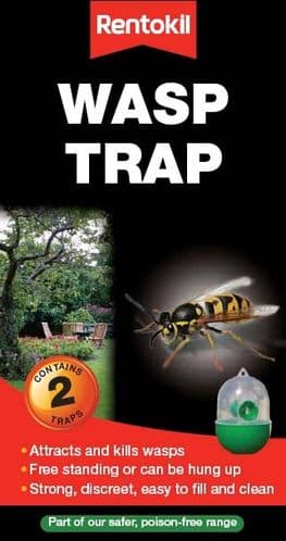 Rentokil Wasp Trap - Twin Pack