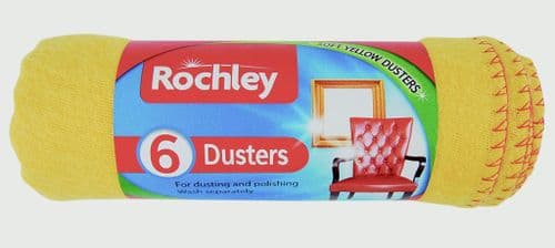 Rochley Standard Yellow Duster - 6 Pack