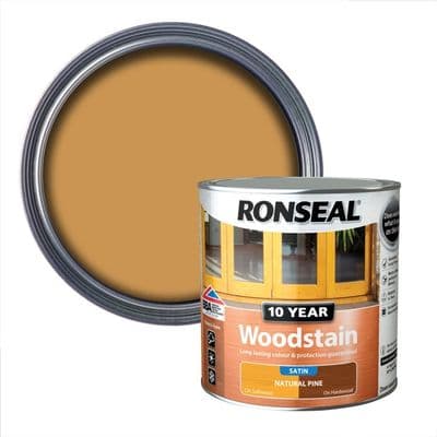 Ronseal 10 Year Woodstain Satin - Natural Pine