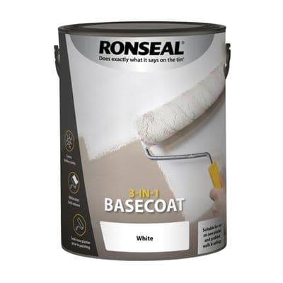 Ronseal 3 in 1 Basecoat White