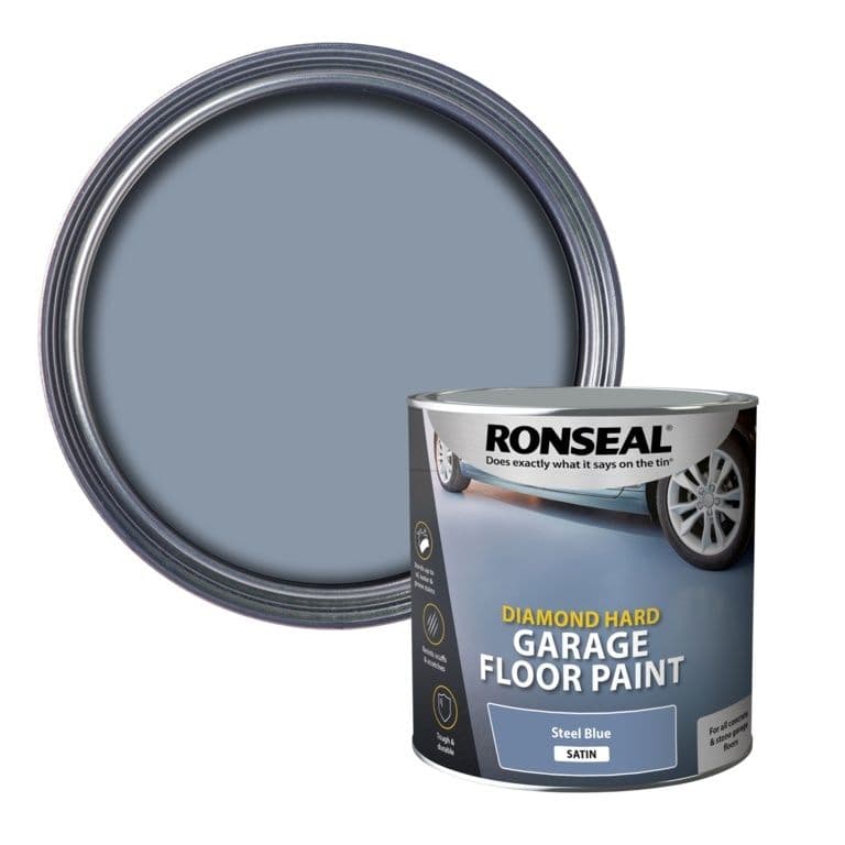 Ronseal Diamond Hard Garage Floor Paint - Blue