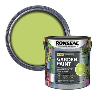 Ronseal Garden Paint - Lime Zest