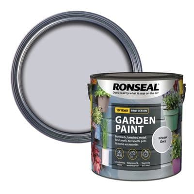 Ronseal Garden Paint  - Pewter Grey