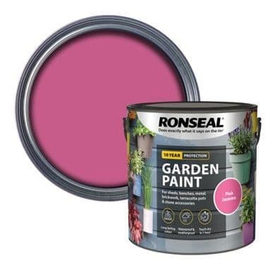 Ronseal Garden Paint - Pink Jasmine