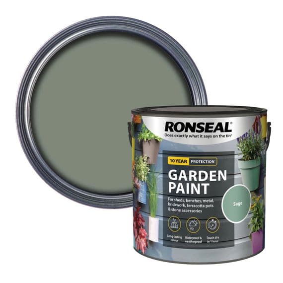 Ronseal Garden Paint  - Sage