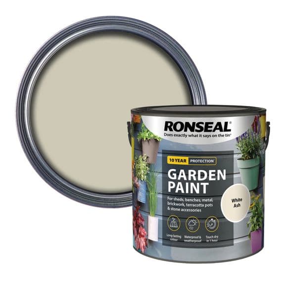 Ronseal Garden Paint  - White Ash