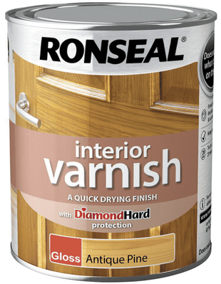 Ronseal Interior Varnish Gloss - Antique Pine