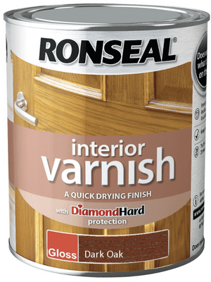Ronseal Interior Varnish Gloss  - Dark Oak
