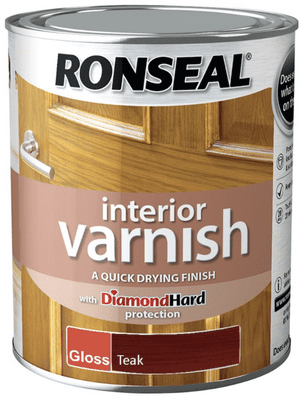 Ronseal Interior Varnish Gloss - Teak