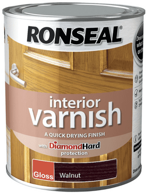 Ronseal Interior Varnish Gloss - Walnut