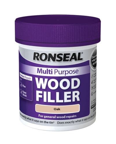 Ronseal Multi Purpose Wood Filler 250g - Oak