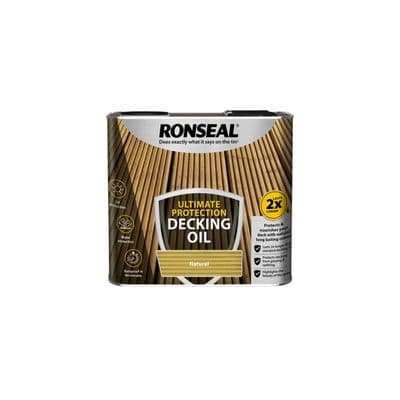 Ronseal Ultimate Protection Decking Oil 2.5L - Natural