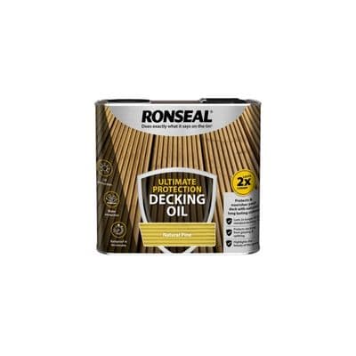 Ronseal Ultimate Protection Decking Oil 2.5L - Natural Pine