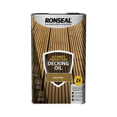 Ronseal Ultimate Protection Decking Oil - Natural Oak