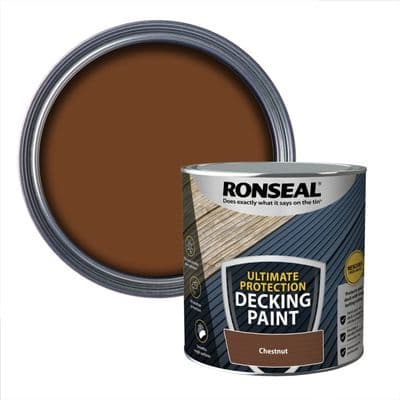 Ronseal Ultimate Protection Decking Paint 2.5L - Chestnut