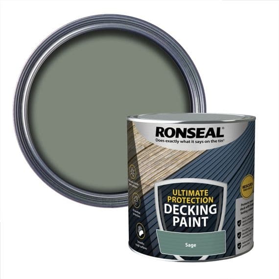 Ronseal Ultimate Protection Decking Paint 2.5L - Sage