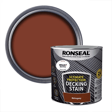 Ronseal Ultimate Protection Decking Stain 2.5L - Mahogany