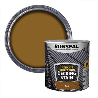 Ronseal Ultimate Protection Decking Stain 2.5L - Teak