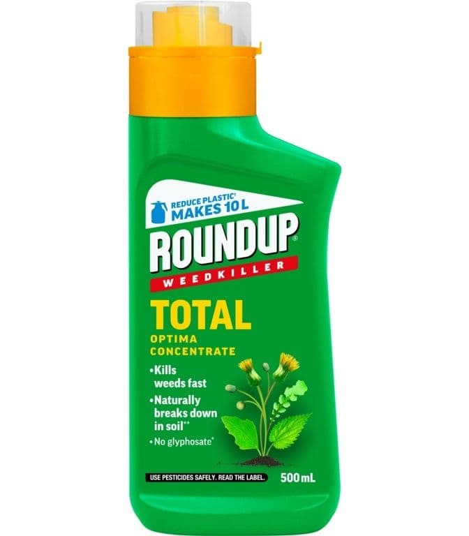 Roundup Total Optima Weedkiller Concentrate - 500ml