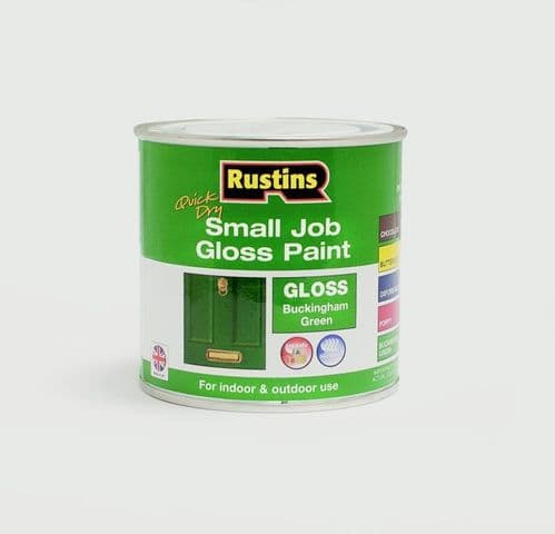 Rustins Quick Dry Small Job Gloss 250ml - Buckingham Green