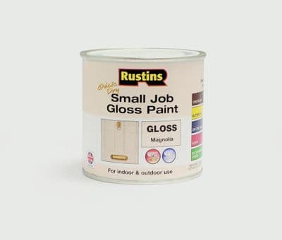 Rustins Quick Dry Small Job Gloss 250ml - Magnolia