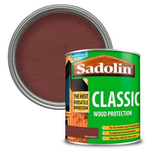 Sadolin Classic Wood Protection - 1L Mahogany