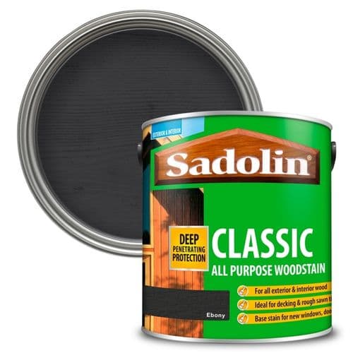 Sadolin Classic Wood Protection - 2.5L Ebony