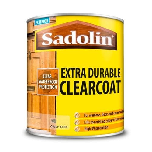 Sadolin Extra Durable Clearcoat Satin - 1L