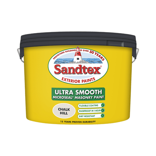 Sandtex Smooth Masonry 10L - Chalk Hill