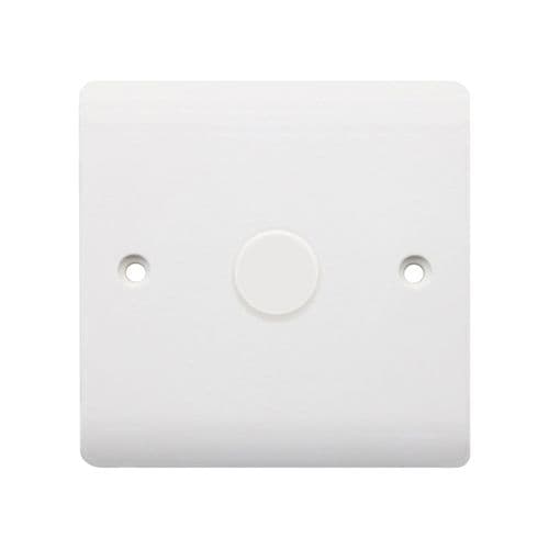 Securlec 1 Gang 2 Way Dimmer Switch - Round Edge