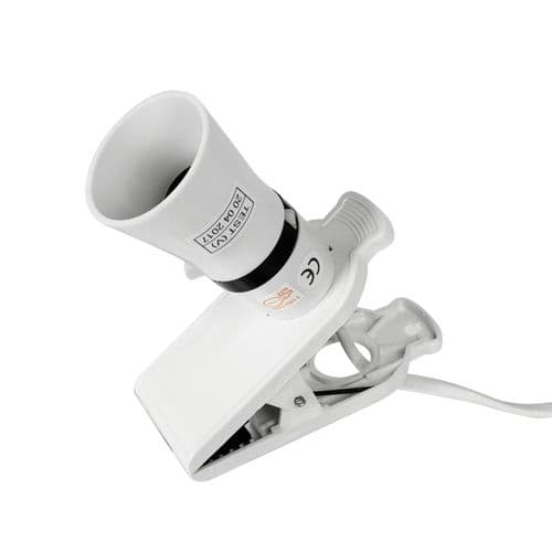 Securlec Clip on Lamp With 2m Flex & Plug - Pre-Packed