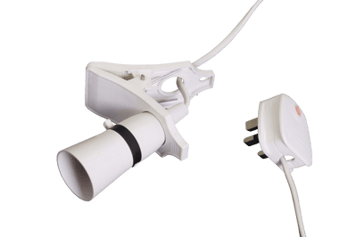 Securlec Clip on Lamp With 2m Flex & Plug - Pre-Packed