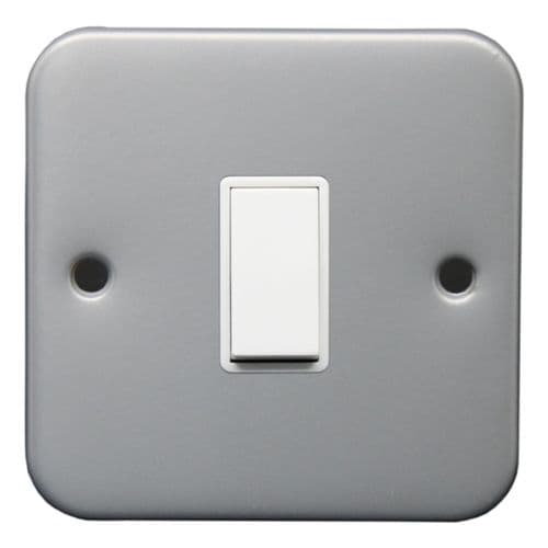 Securlec Metal Clad 1 Gang 2 Way Switch