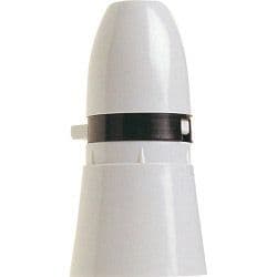 Securlec Switched T2 Lampholder White - 1/2"