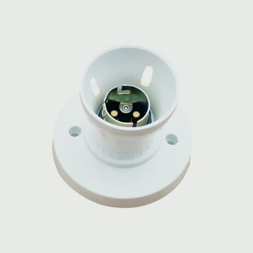 Securlec T2 HO Skirt Batten Lampholder - BC/B22