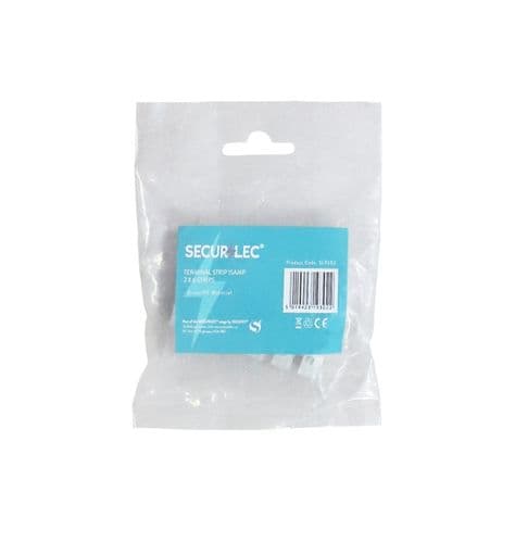 Securlec Terminal Strips 2 x 6 Strips - 15A 12mm²