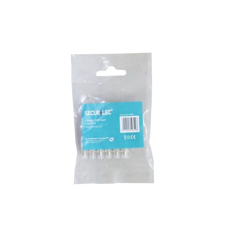 Securlec Terminal Strips 2 x 6 Strips - 2A 4mm