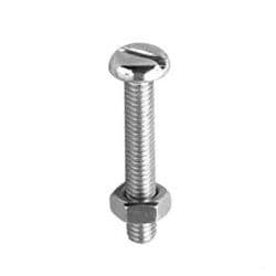 Securpak Machine Screw & Nut ZP Pack 8 - M60 x 30