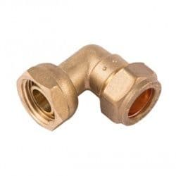 Securplumb Comp Angle Tap Connector - 15x1/2