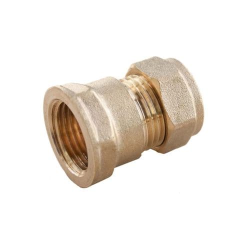 Securplumb Comp Straight Connector Female - 15x1/2