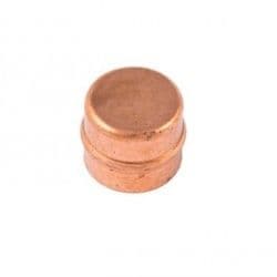Securplumb - Pre Soldered Stop Ends - 15mm Pack 2