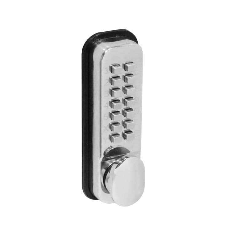 Push Button Code Lock Smiths Locks Push Button Code Lock - Silver