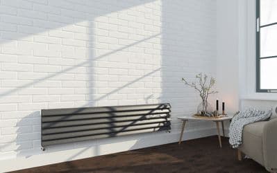 SP - Anthracite Designer 6 Bar Radiator - 355mm x 1600mm